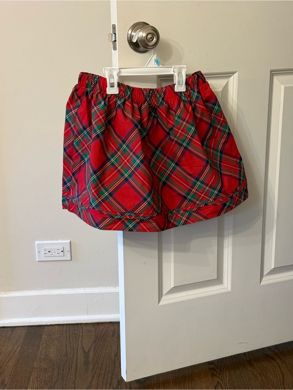 Vineyard Vines Red Plaid Kids’ Skirt - Classic Holiday Style